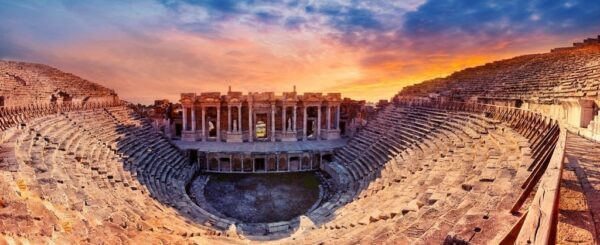 Papier peint Amphithéâtre à Hiérapolis