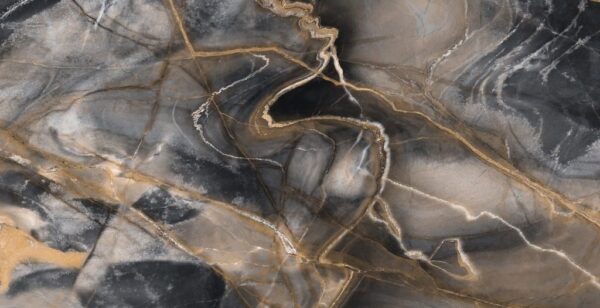 Peinture murale Texture de Marbre Noir