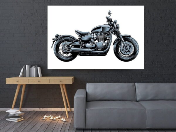 Une image d'une moto brillante – Image 2