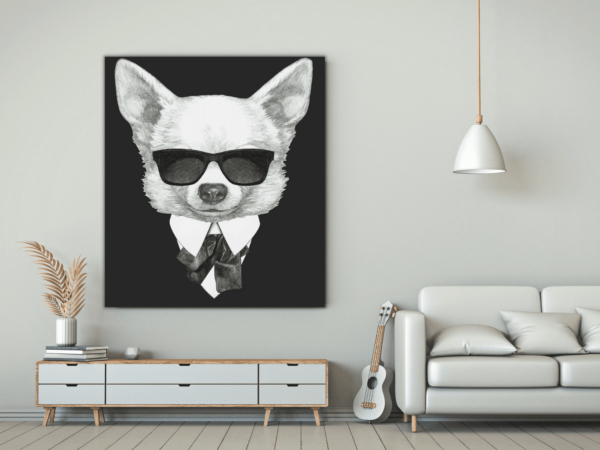 Image d'un chien en costume – Image 3