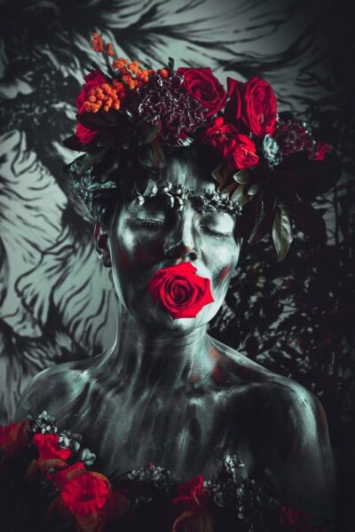 Une image d'une rose endormie – Image 3