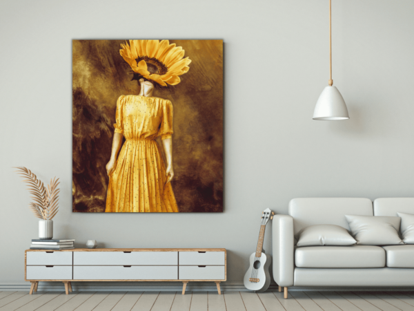Une image d'une femme tournesol – Image 3