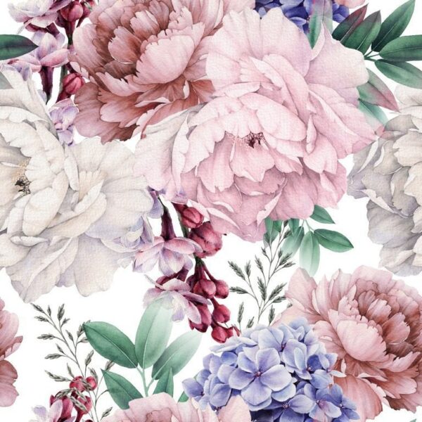 Peinture murale Motif Floral