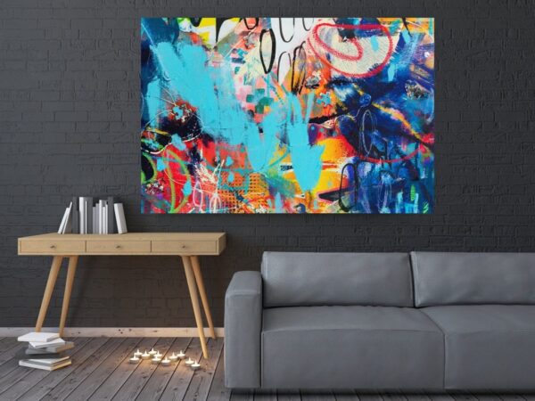 Image d'abstraction bleue – Image 2