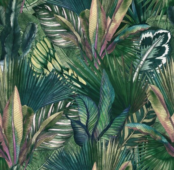 Sticker mural Feuilles d'aquarelle