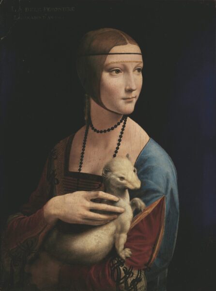Peinture Dame à la belette – Image 3