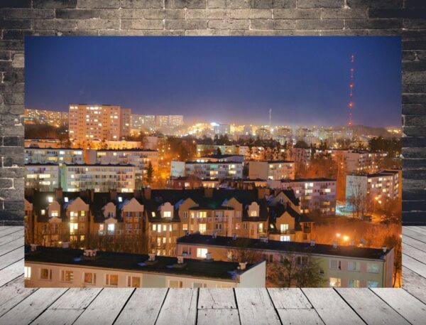 Obraz Blokowisko de nuit