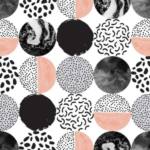 Peinture murale Mosaïque de cercles