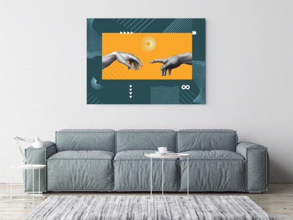 Le tableau Inspiré par Adam – Image 2