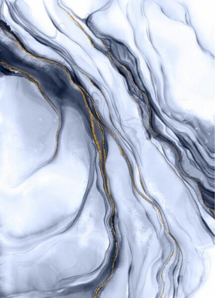 Peinture murale Marbre gris