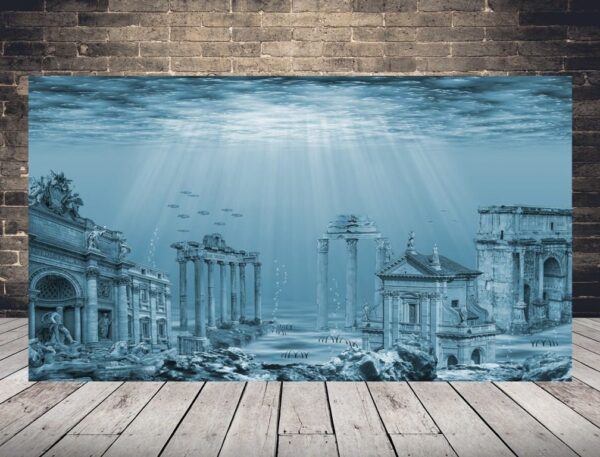 Image antique sous-marine