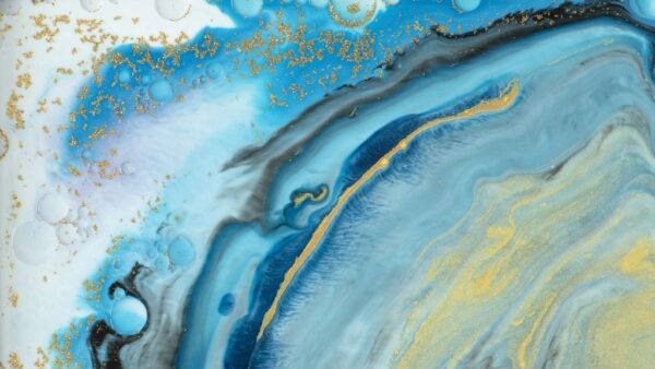 Peinture murale Vagues apaisantes