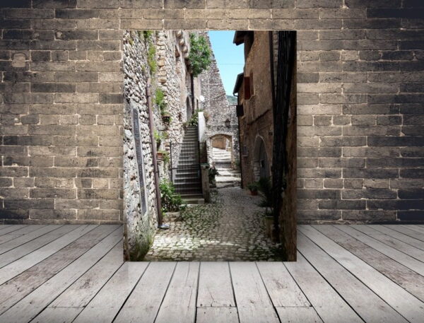 Une image d'une rue italienne