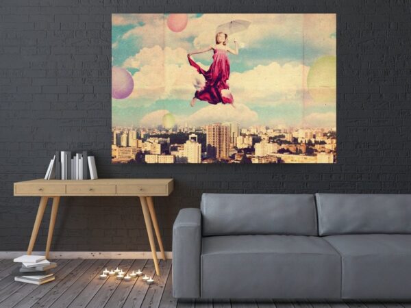 Une image de vol avec un parapluie – Image 2
