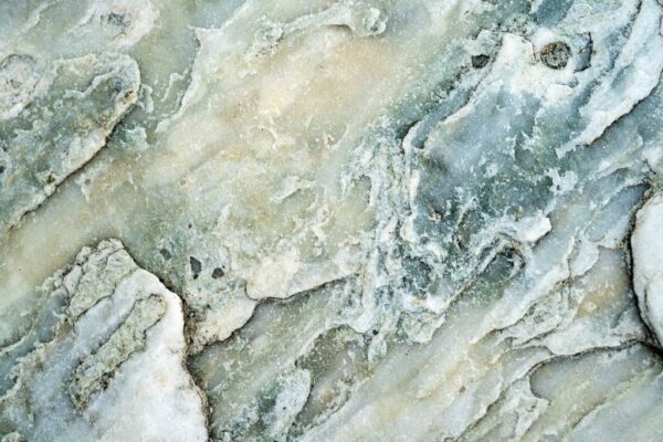 Peinture murale Vagues vertes