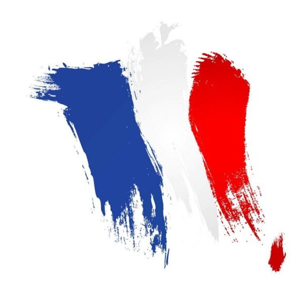 Peinture murale Drapeau de la France