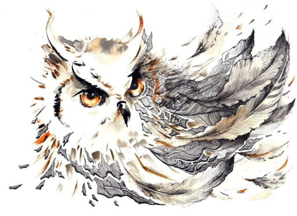 Image de beauté d'un hibou – Image 3