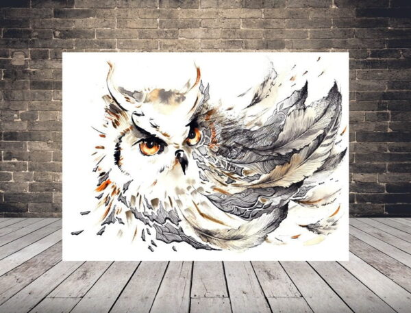 Image de beauté d'un hibou