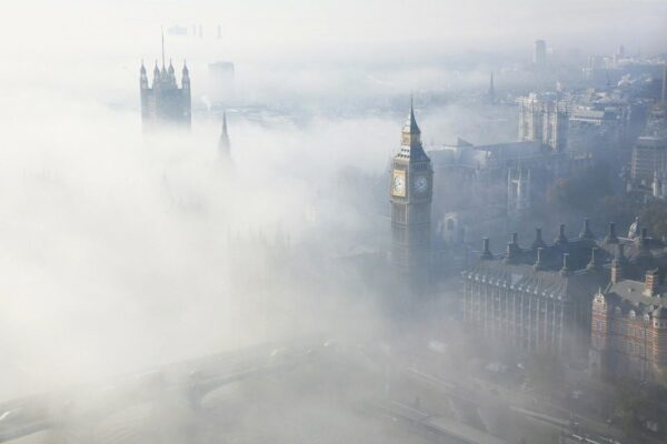Poster XXL Hazy Londres