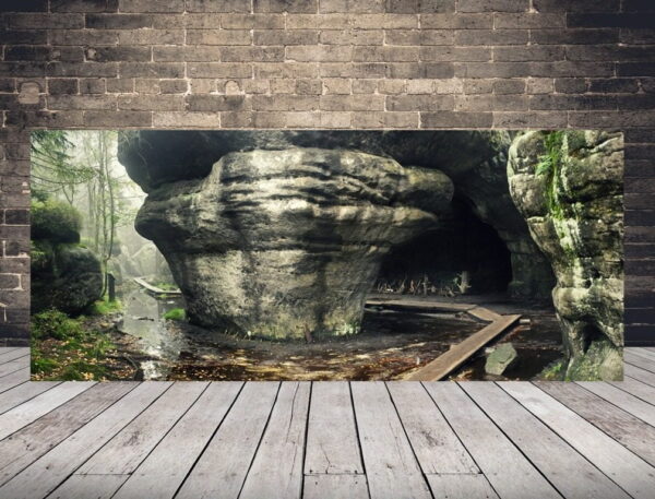 Image du labyrinthe rocheux