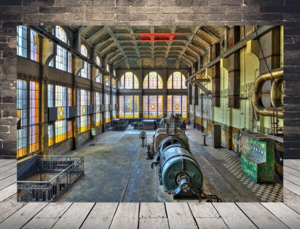 Image d'usine de couleur