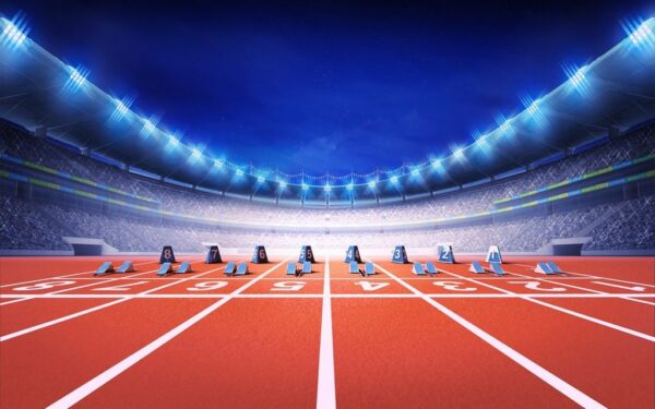 Poster XXL Stade d'athlétisme