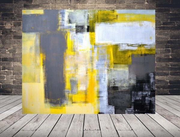 Image jaune gris