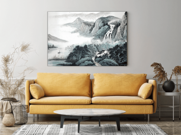 Image des montagnes et de la rivière – Image 3
