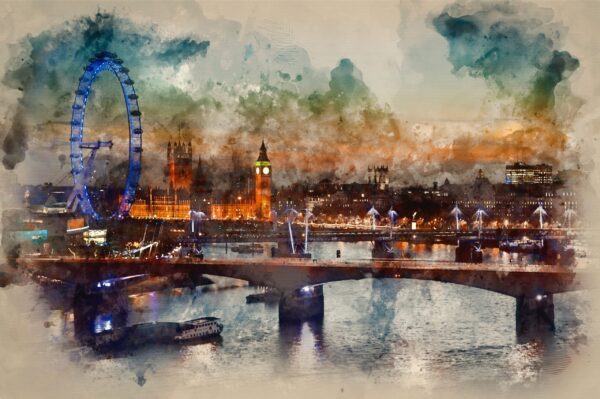 Image de Londres colorée – Image 2