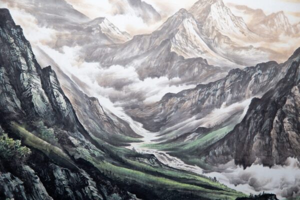 Une image d'un col de montagne – Image 2