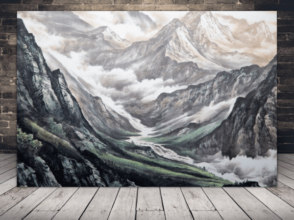 Une image d'un col de montagne