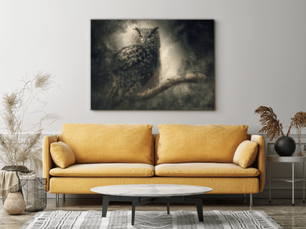 Une image d'un hibou sur un arbre – Image 3