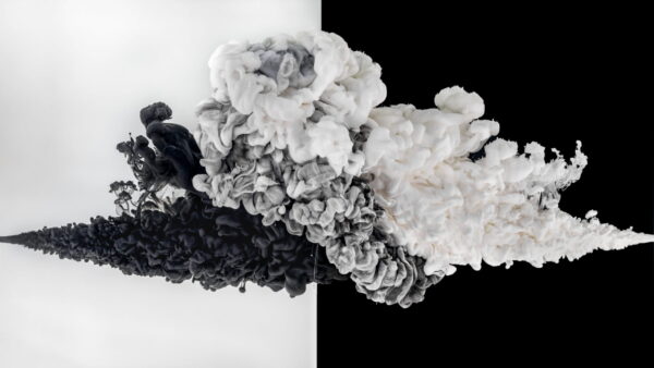 Image en noir et blanc de la fumée – Image 2