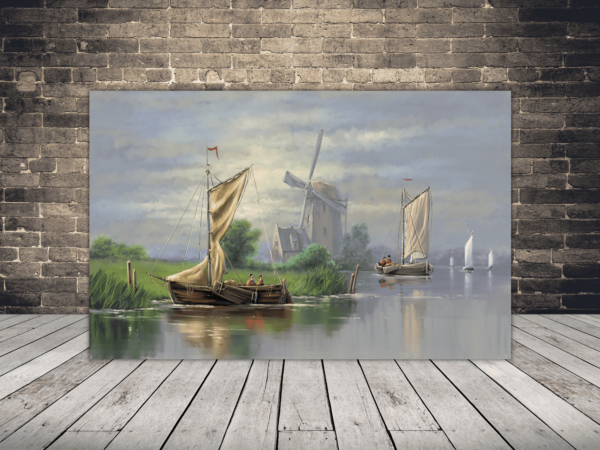 Image d'un bateau dans l'eau