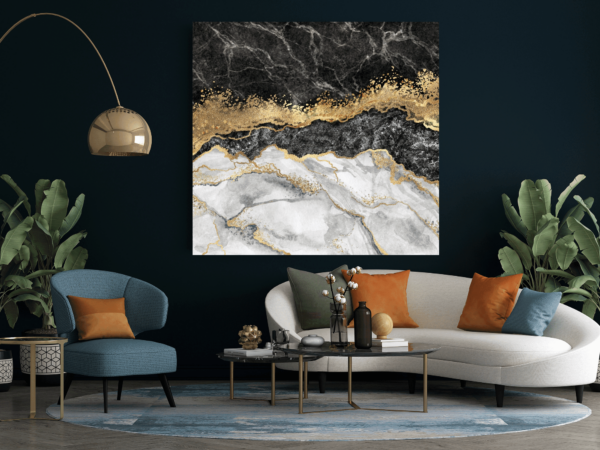 Image de marbre noir et blanc – Image 3