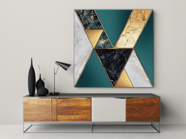 Image d'une mosaïque avec des triangles – Image 3