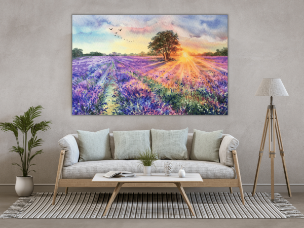 Une image d'un champ de lavande – Image 3
