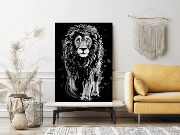 Image d'un lion qui marche – Image 3