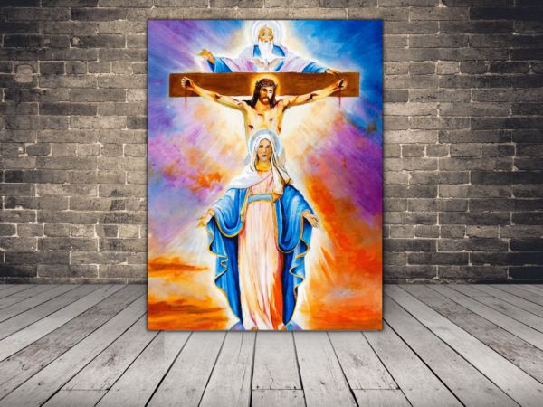 Image du Christ et de Marie