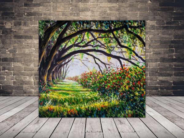 Image d'arbre et de buissons