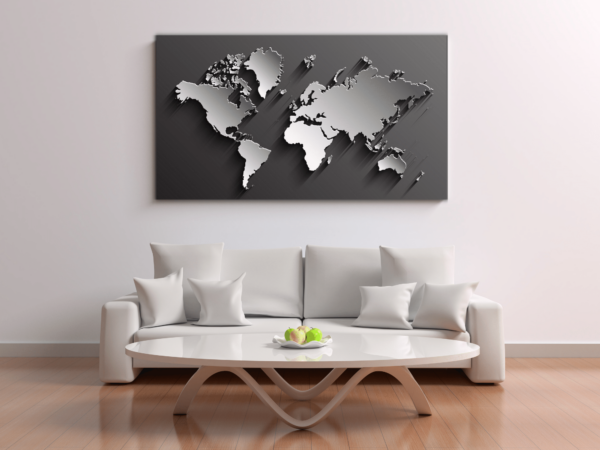 Une image d'une carte des continents – Image 3