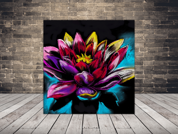 Une image d'un dahlia en fleurs