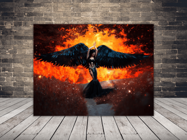 Image d'un ange noir