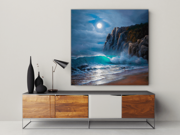 L'image des vagues et de la falaise – Image 3
