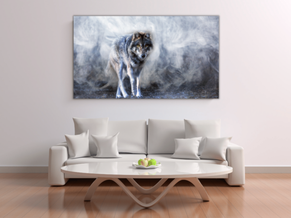 Image d'un loup dans la brume – Image 3