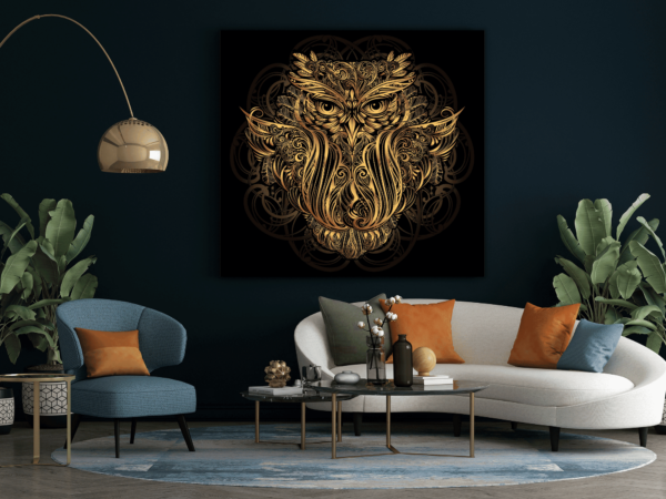 Une image d'un hibou d'or – Image 3