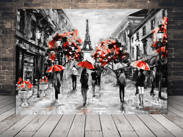 Image de parapluies à Paris