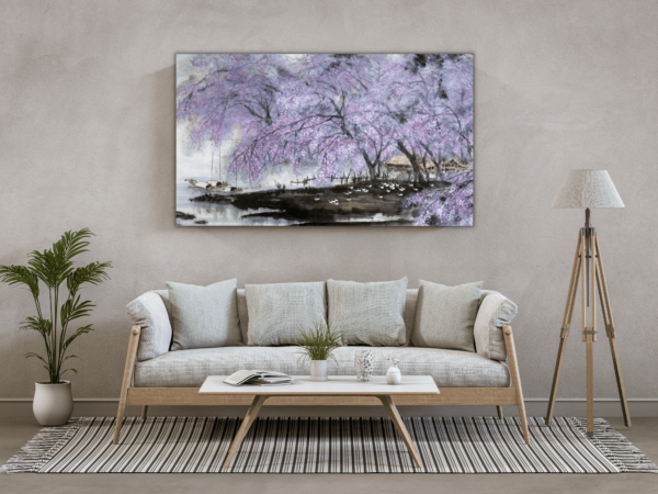 Une image d'arbres violets – Image 3
