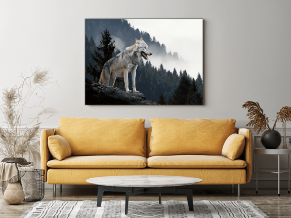 Image du loup et des montagnes – Image 3