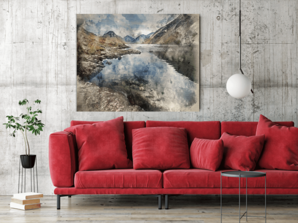 Une image d'un lac de montagne – Image 3